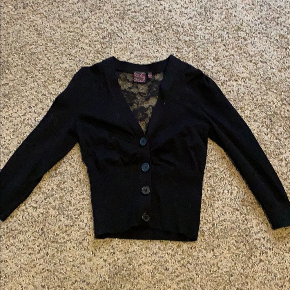 Take Out Black Blouse Size M